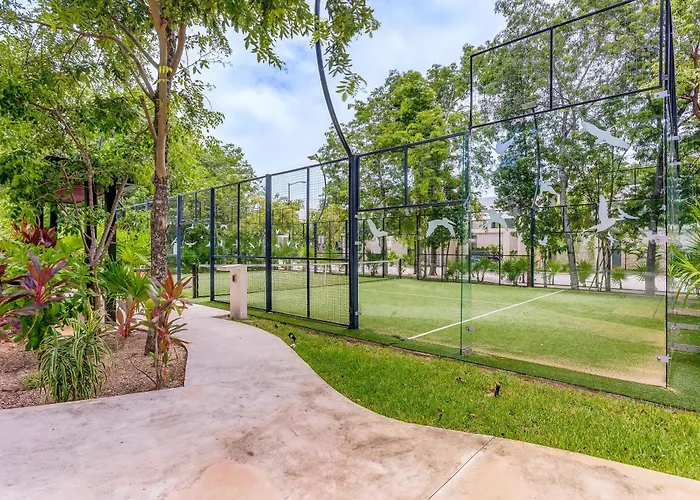 New Palmara With Pool And Paddle Court Gated Сasa de vacaciones Playa del Carmen